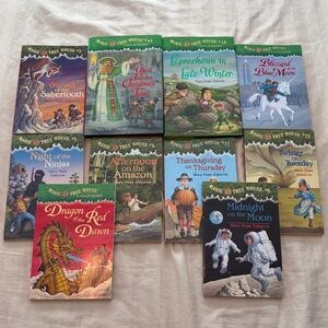 Magic Tree House Kids Books Mary Pope Osborne Lot of 10 Great Condition